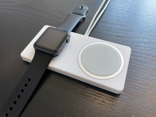 Dual Charger Mount for iPhone and Apple Watch